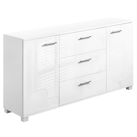 Artiss Buffet Sideboard High Gloss White Sideboards & Buffets
