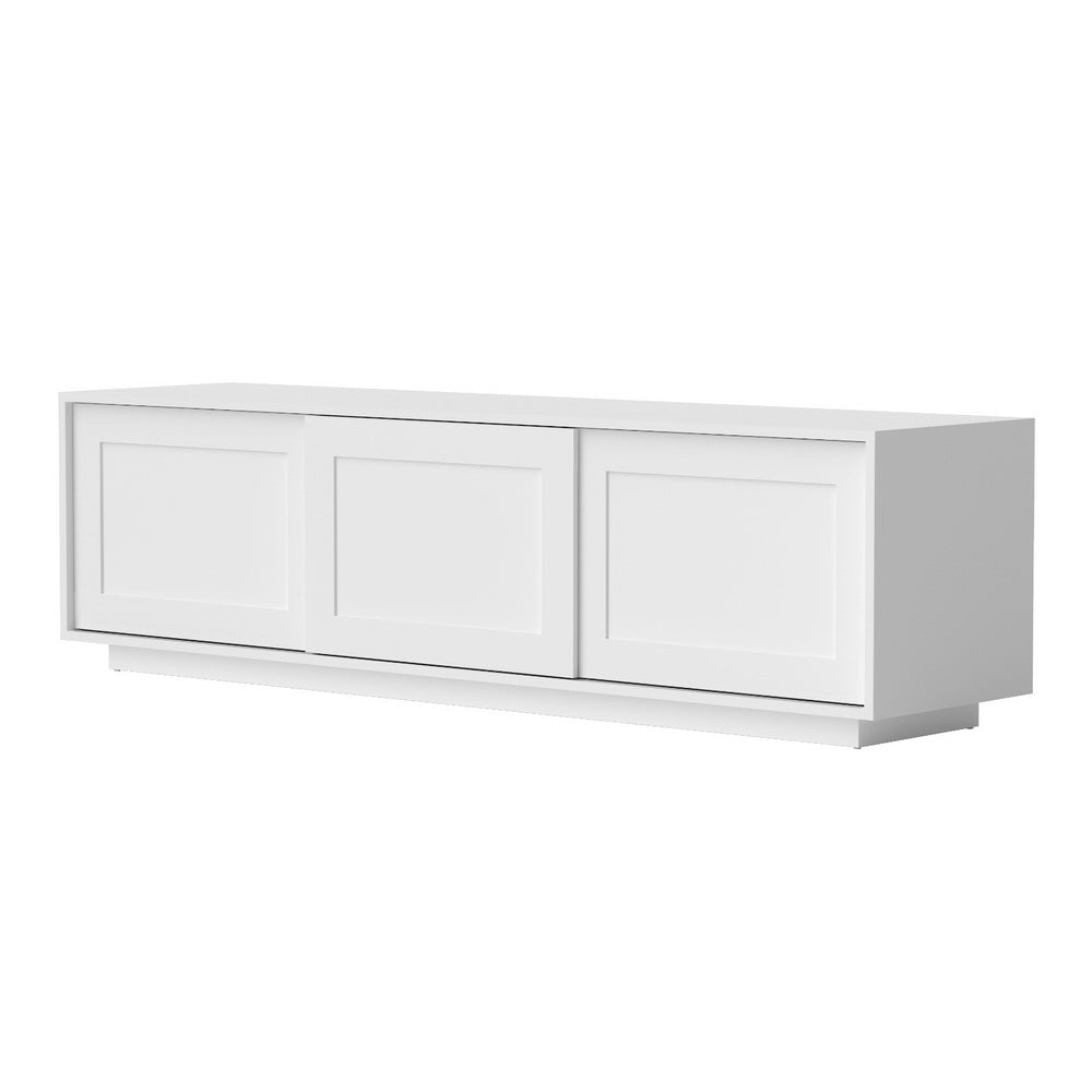 Artiss Tv Unit Entertainment Storage Cabinet 160Cm White Tv Stands & Entertainment Units