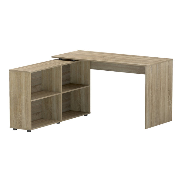 Artiss Computer Desk Bookshelf Oak 130Cm Home Office Desks