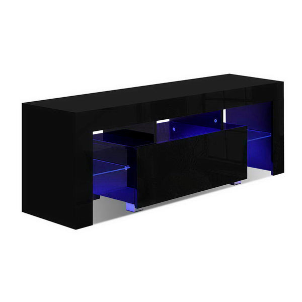 Particle Board Tv Stand With Customisable Rgb Led Lighting Home Furniture Tv Stands & Entertainment Units