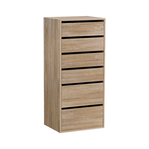 Artiss 6 Chest Of Drawers Dresser Tallboy Pine Dressers & Chests Of Drawers