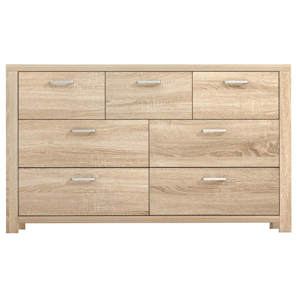 Artiss 7 Chest Of Drawers Maxi Pine Dressers & Chests Of Drawers