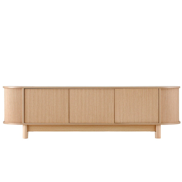 Artiss Tv Unit Entertainment Storage Cabinet 160Cm Pine Tv Stands & Entertainment Units