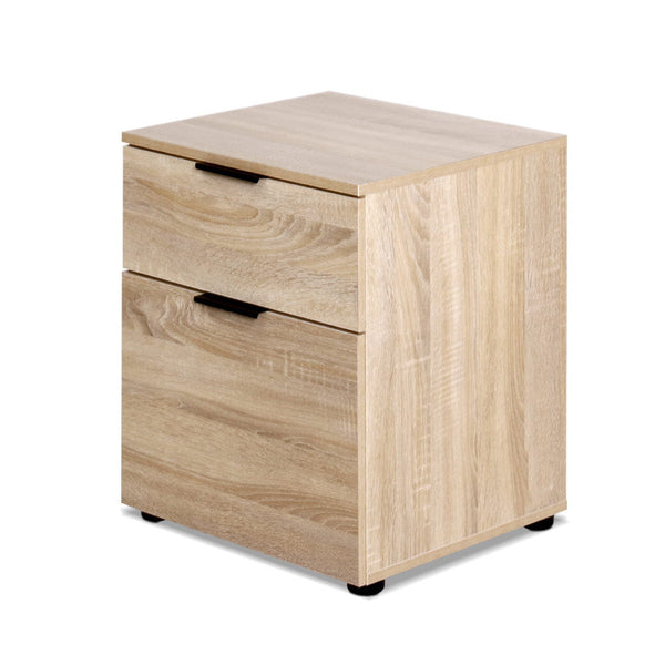 Particle Board Filing Cabinet 2 Drawer Office Storage Furniture Filing Cabinets