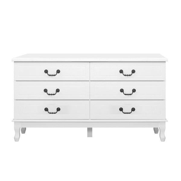 Artiss 6 Chest Of Drawers Kubi White Dressers & Chests Of Drawers
