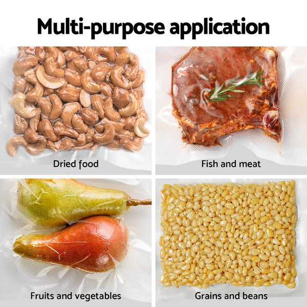 2 Rolls Food Vacuum Sealer Bags Storage Saver Heat Sealing Pack 15Cmx6m Vacuum Sealers