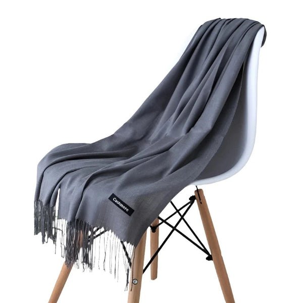 Fashion Women Scarf Thin Shawls Solid Colour Cashmere Like Pashmina Hijabs Wraps Scarves & Wraps
