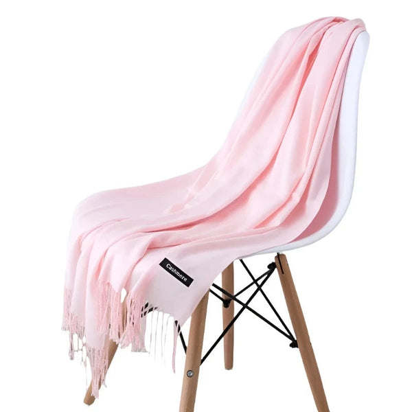 Fashion Women Scarf Thin Shawls Solid Colour Cashmere Like Pashmina Hijabs Wraps Scarves & Wraps