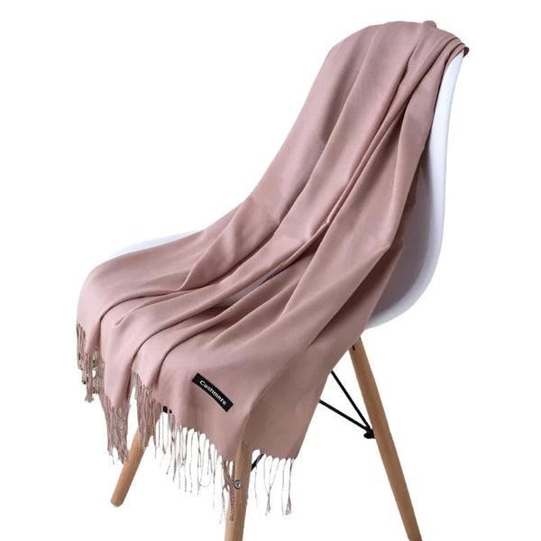 Fashion Women Scarf Thin Shawls Solid Colour Cashmere Like Pashmina Hijabs Wraps Scarves & Wraps