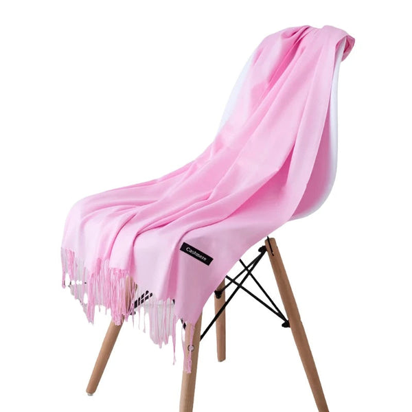 Fashion Women Scarf Thin Shawls Solid Colour Cashmere Like Pashmina Hijabs Wraps Scarves & Wraps