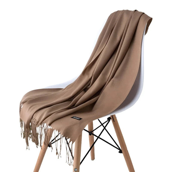 Fashion Women Scarf Thin Shawls Solid Colour Cashmere Like Pashmina Hijabs Wraps Scarves & Wraps
