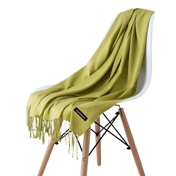 Fashion Women Scarf Thin Shawls Solid Colour Cashmere Like Pashmina Hijabs Wraps Scarves & Wraps