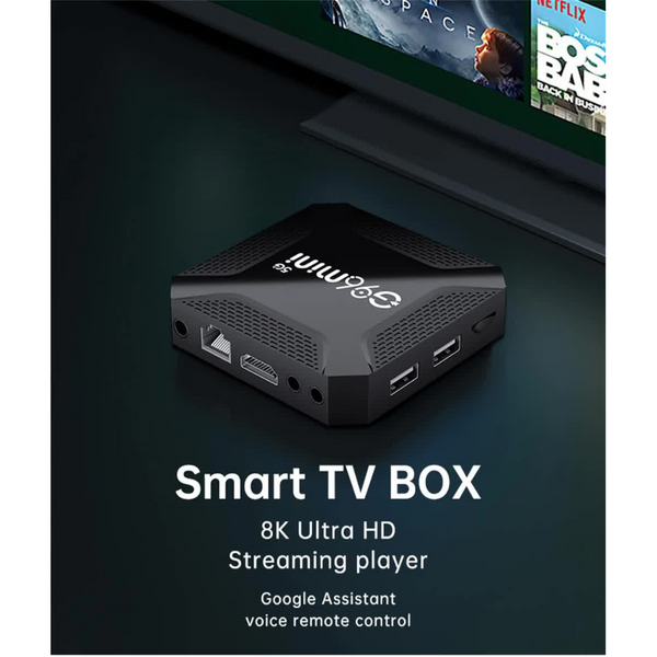 G96mini 5G Android Tv Box Rk3228 Processor 8K Hd 13.0 Wifi Smart Box(4G+64G) Internet & Media Streamers