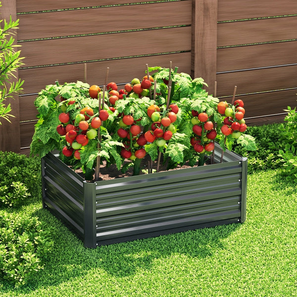 Green Fingers Garden Bed 80X60x30cm Planter Box Raised Garden Beds