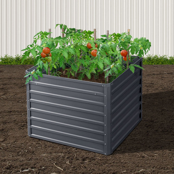Green Fingers Raised Garden Bed X2 Elevated 100X40x80cm Planter Box Raised Container Herb Raised Garden Beds