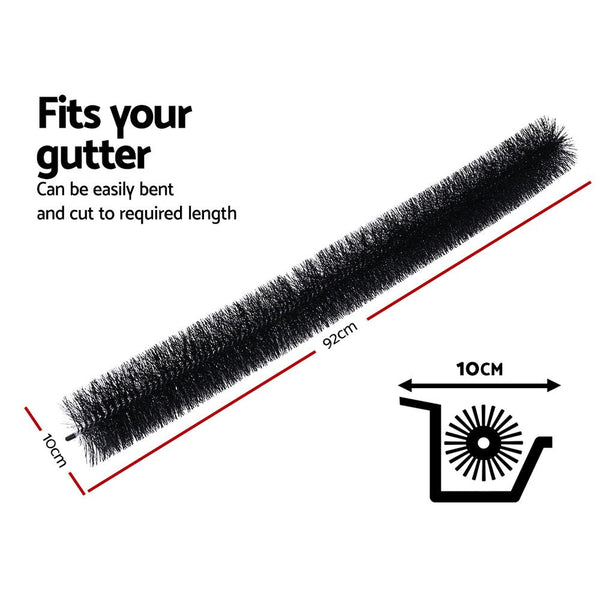 Gardeon Gutter Guard Brush 16M 92X10cm 18Pcs Gutter Guards