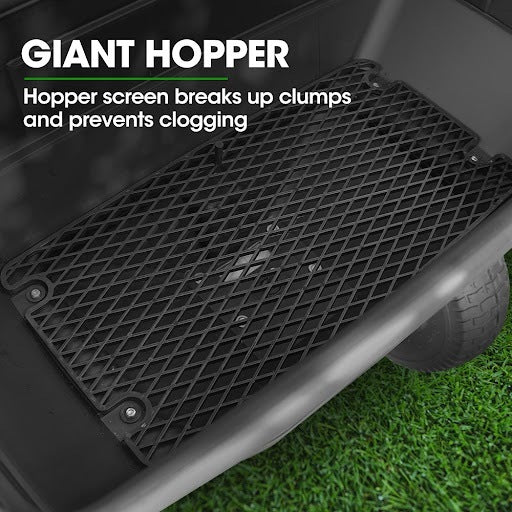Plantcraft Walk Behind Broadcast Spreader 56Kg 60L Seed Lawn Fertiliser Other Garden Hand Tools & Equipment