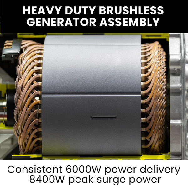 8.4Kw Max 6Kw Rated Diesel 13Hp Generator Single Commercial Back Generators