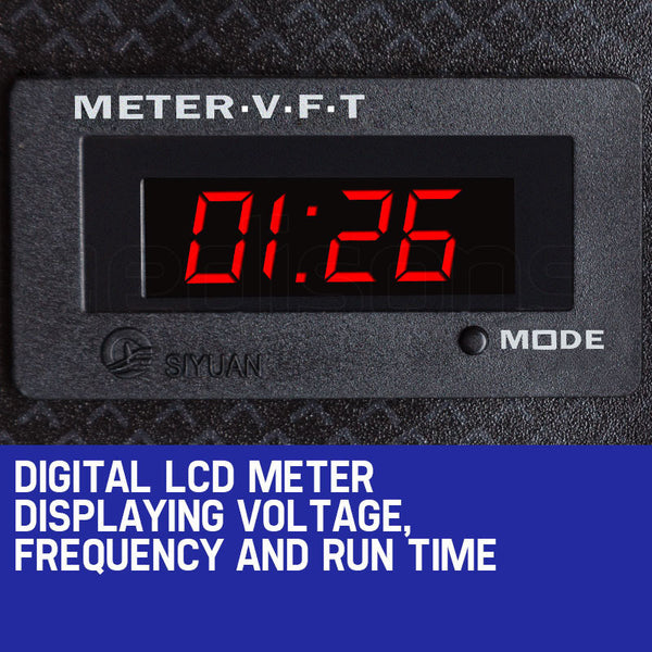 Genpower Petrol Generator 8.4Kw Max 6Kw Rated Single Phase 18Hp 420Cc 4 Stroke Engine Camping Heating & Generators
