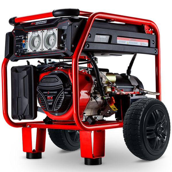 Genpower Petrol Generator 8.4Kw Max 6Kw Rated Single Phase 18Hp 420Cc 4 Stroke Engine Camping Heating & Generators