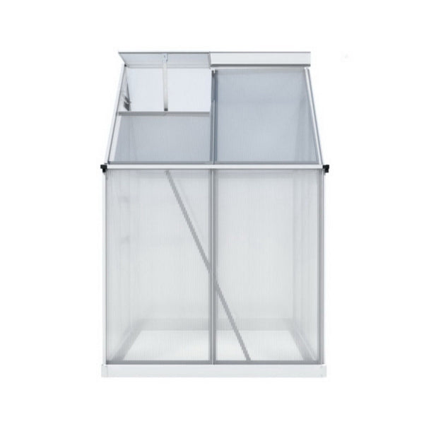 Green Fingers Greenhouse Aluminium Polycarbonate Premium Garden Storage Shed 1.3Mx1.9Mx2.0M Greenhouses