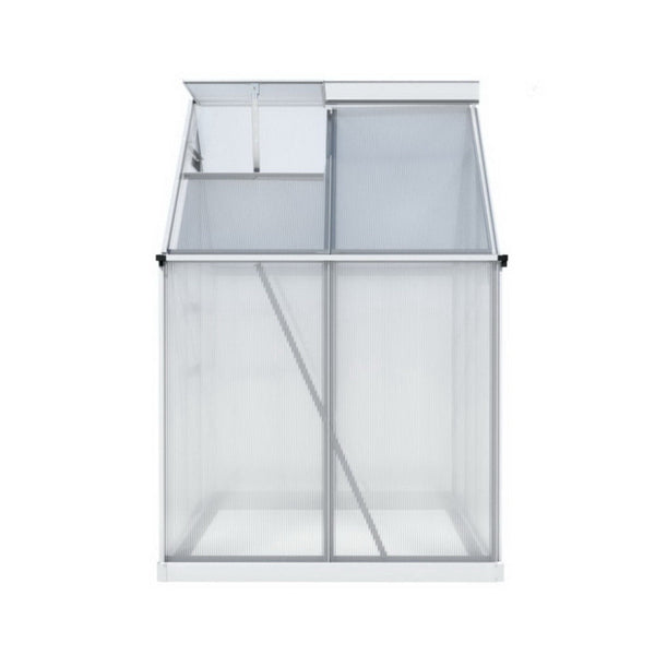 Green Fingers Greenhouse Aluminium Polycarbonate Premium Garden Storage Shed 3.1Mx1.9Mx2.0M Greenhouses