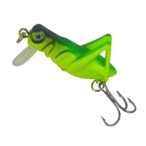 Toppu Mizzu Grasshopper Green 6.5G Size 8 Treble 35Mm Baits & Lures