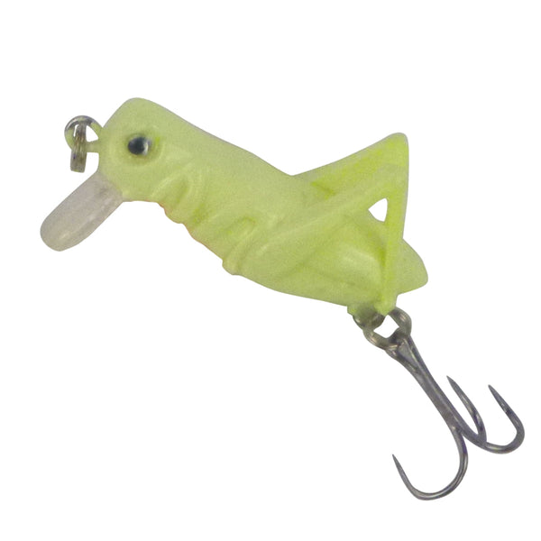 Toppu Mizzu Grasshopper Lumo White 6.5G Size 8 Treble 40Mm Baits & Lures