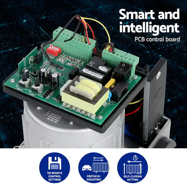 Electric Sliding Gate Opener 1200Kg 6M Gate Openers