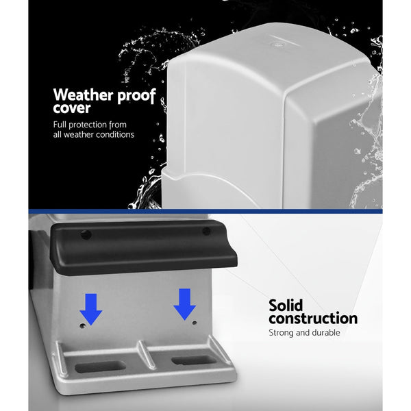 Automatic Sliding Gate Opener Kit 6 Metre 1200 Kilogram Capacity Gate Openers