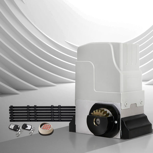 Automatic Steel Sliding Gate Opener Kit With Wireless Keypad For Garden Gates Gate Openers