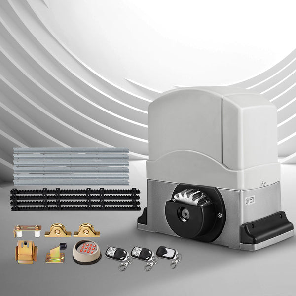 Electric Sliding Gate Opener 800Kg Keypad 4M Gate Openers