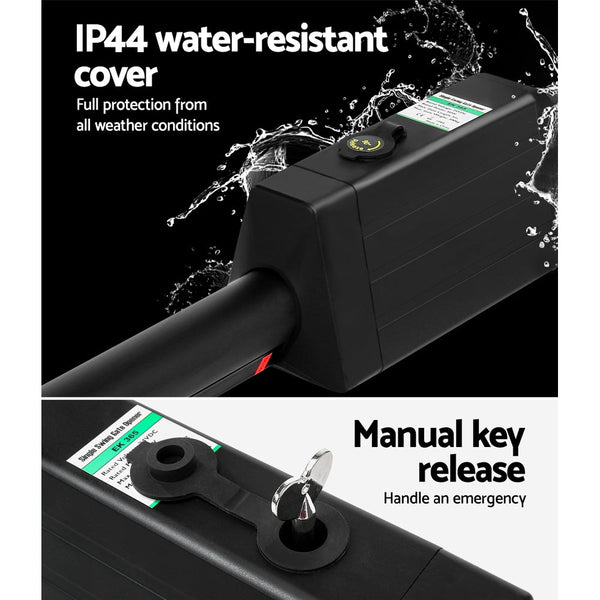 Single Swing Gate Opener 40W Full Solar Power Automatic Gate Openers