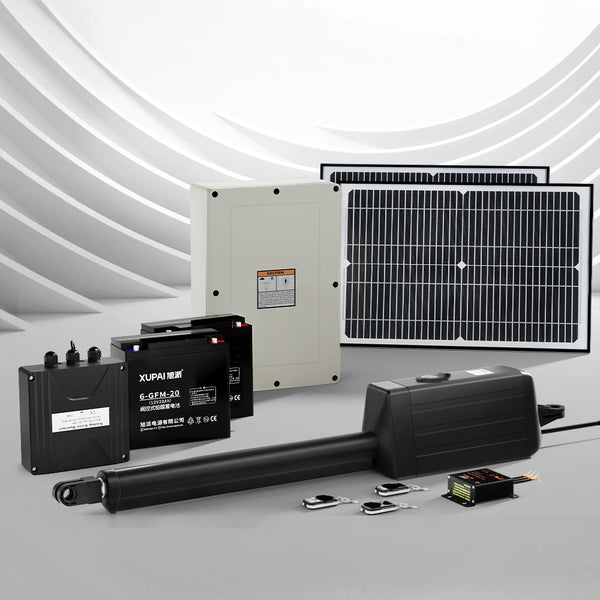 Single Swing Gate Opener 40W Full Solar Power Automatic Gate Openers