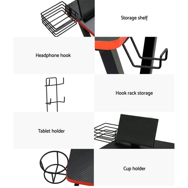 Artiss Gaming Desk Computer Desks 105Cm Home Office Desks