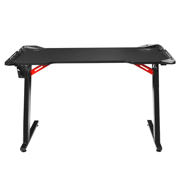 Artiss Gaming Desk Computer Desks Led Light 120Cm Home Office Desks