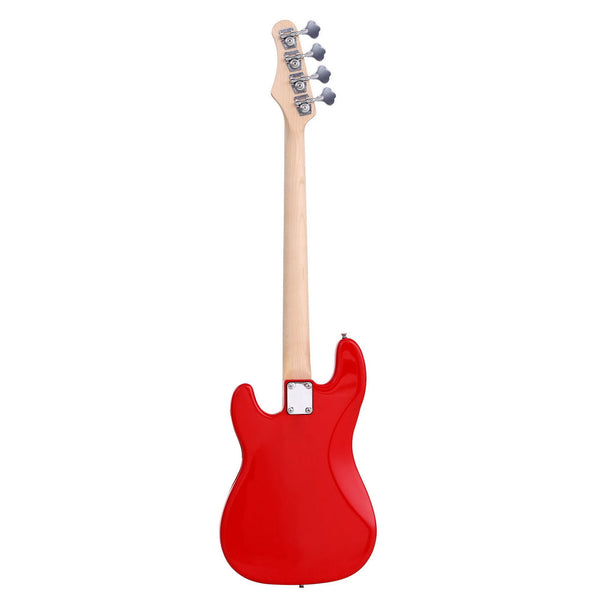 Alpha Electric Guitar Bass 47 Inch Red Electric Guitars