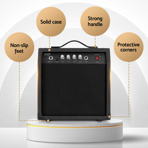 Alpha 40W Bass Guitar Amplifier Portable Guitar Parts
