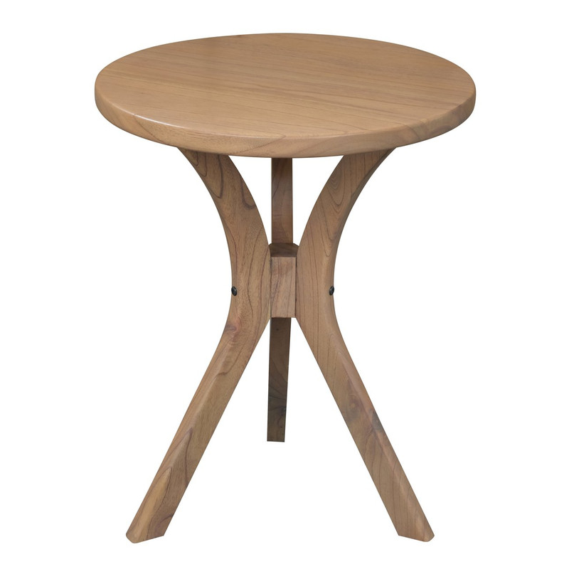 Centrum Gatsby Round Side Table Small Natural Side Tables