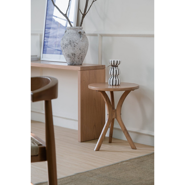 Centrum Gatsby Round Side Table Small Natural Side Tables