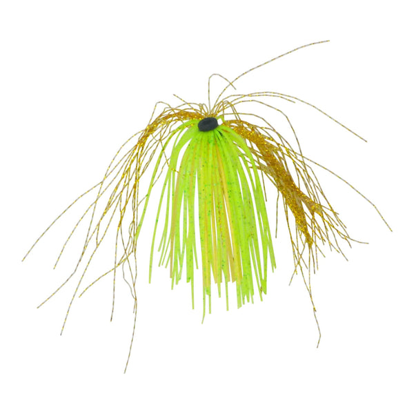 Dekoi Krystal Jigging Skirts Gold Chartruese 3 Pack Baits & Lures