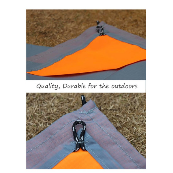 Green And Grey Waterproof Camping Mat Foldable Picnic Beach Blanket Sleeping Mats