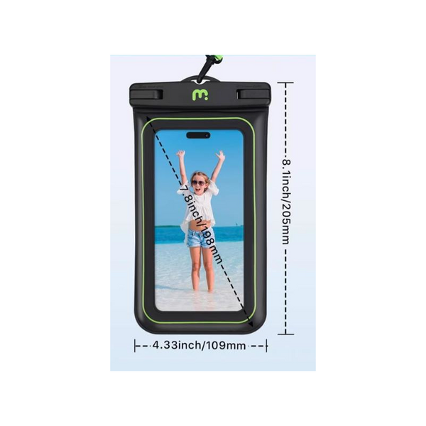 Green Floating Waterproof Phone Pouch Secure And Durable Cases Covers & Skins