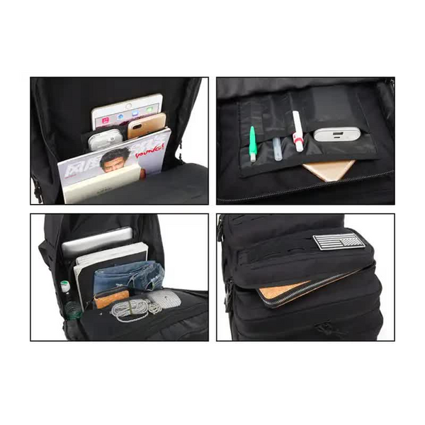 Elosung Green Outdoor Sports Backpack Large Capacity Travel Commuter Water Proof Multifunctional Bags