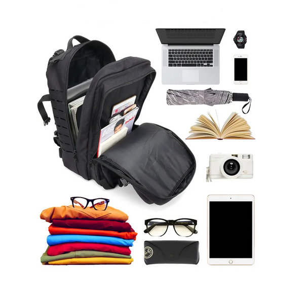 Elosung Green Outdoor Sports Backpack Large Capacity Travel Commuter Water Proof Multifunctional Bags