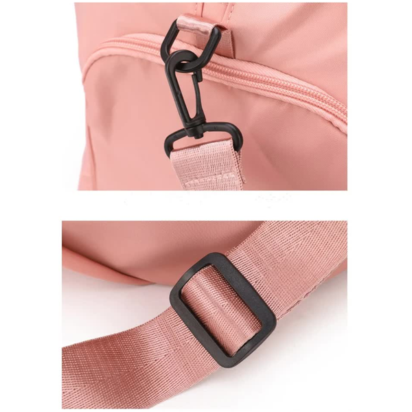 Elosung Green Stylish Gym Travel Bag With Shoe Compartment Lightweight And Durable Design Gym Bags