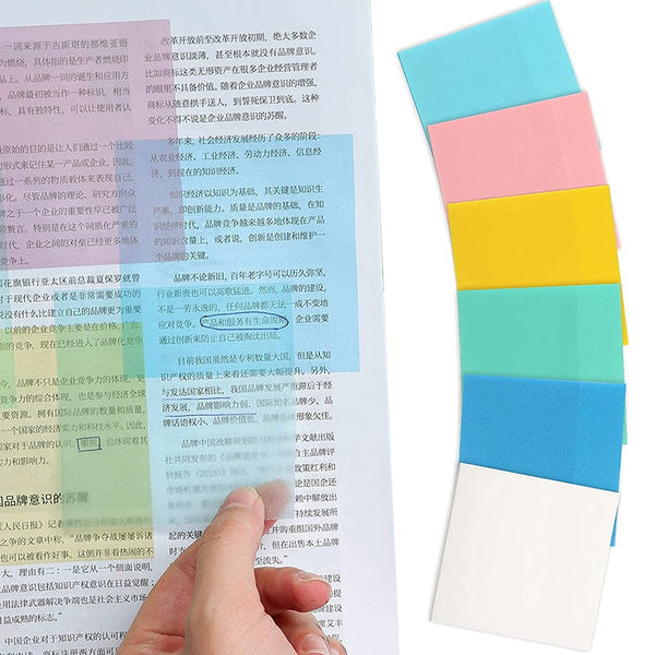 Waterproof Transparent Memo Pad Stationery For Office And School Use Sticky Notes