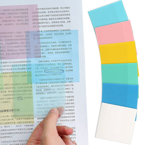 Waterproof Transparent Memo Pad Stationery For Office And School Use Sticky Notes