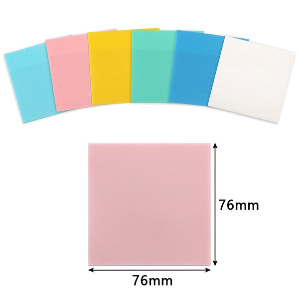 Waterproof Transparent Memo Pad Stationery For Office And School Use Sticky Notes