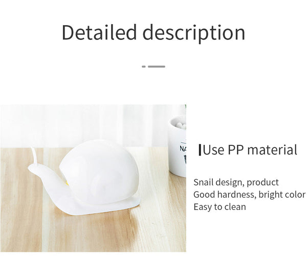 Snail Shaped Lotion Shampoo Shower Gel Dispenser Coffee Pump Bottle Bathroom Accessory Soap Dishes & Dispensers